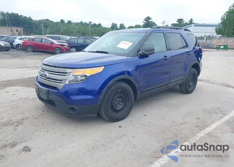 2013 Ford Explorer из США, поврежденный, VIN 1FM5K8B80DGC40076